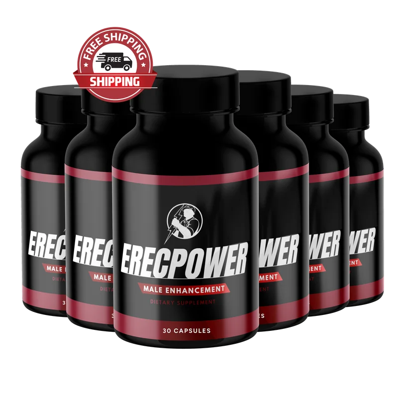 ErecPower Men's Wellness Health — 6 Bottle / 180 Day Pack